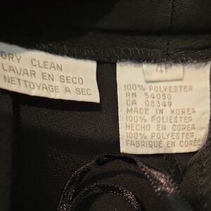 Women's Slim Fit Suit Pants, Size 4P